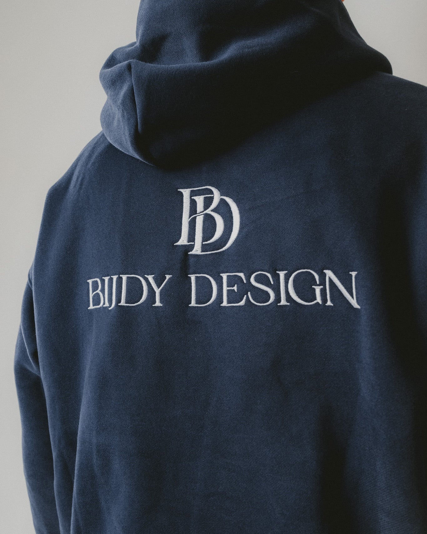 Bijdy Oversized Hoodie Donker Blauw