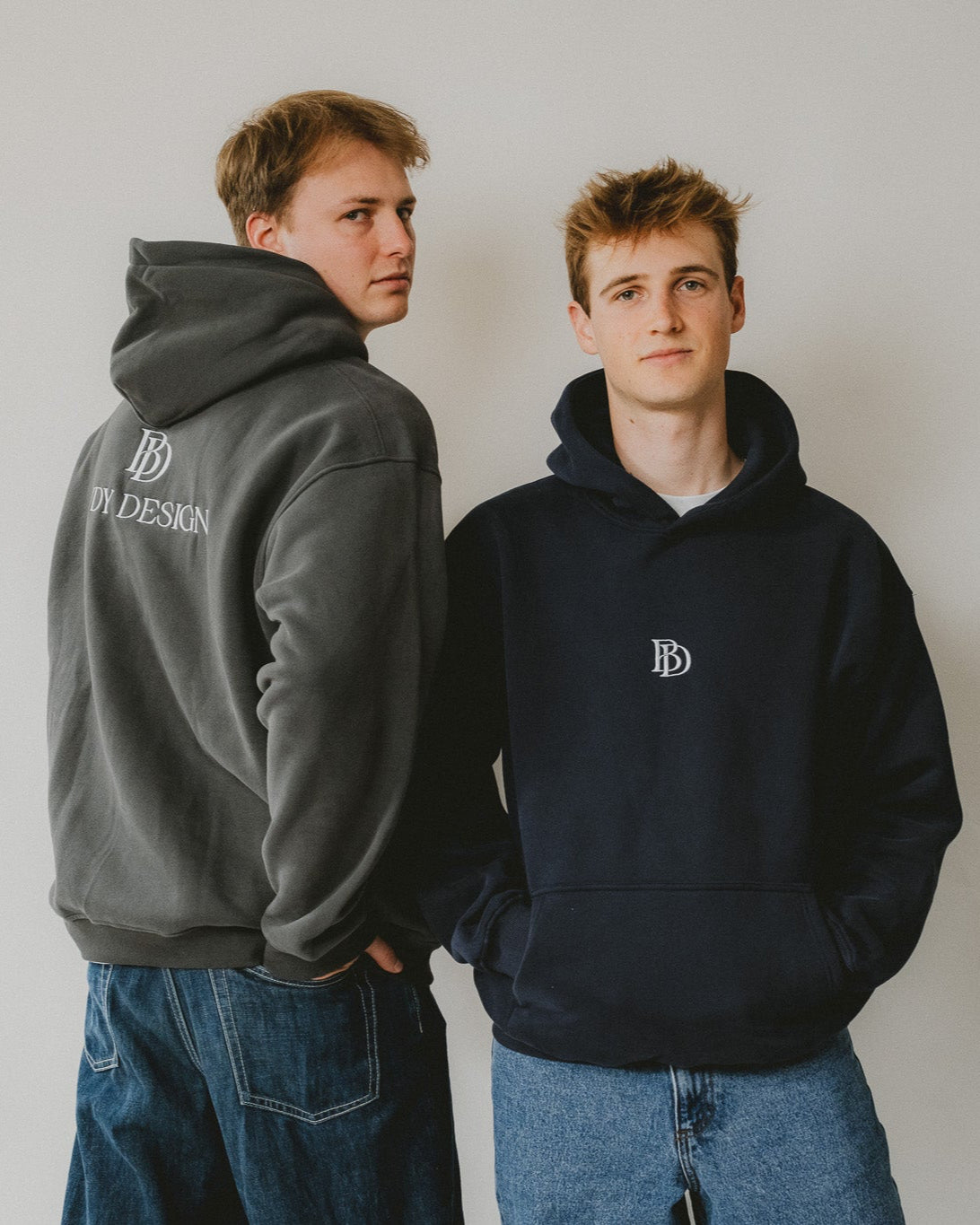 Bijdy Oversized Hoodie Donker Blauw