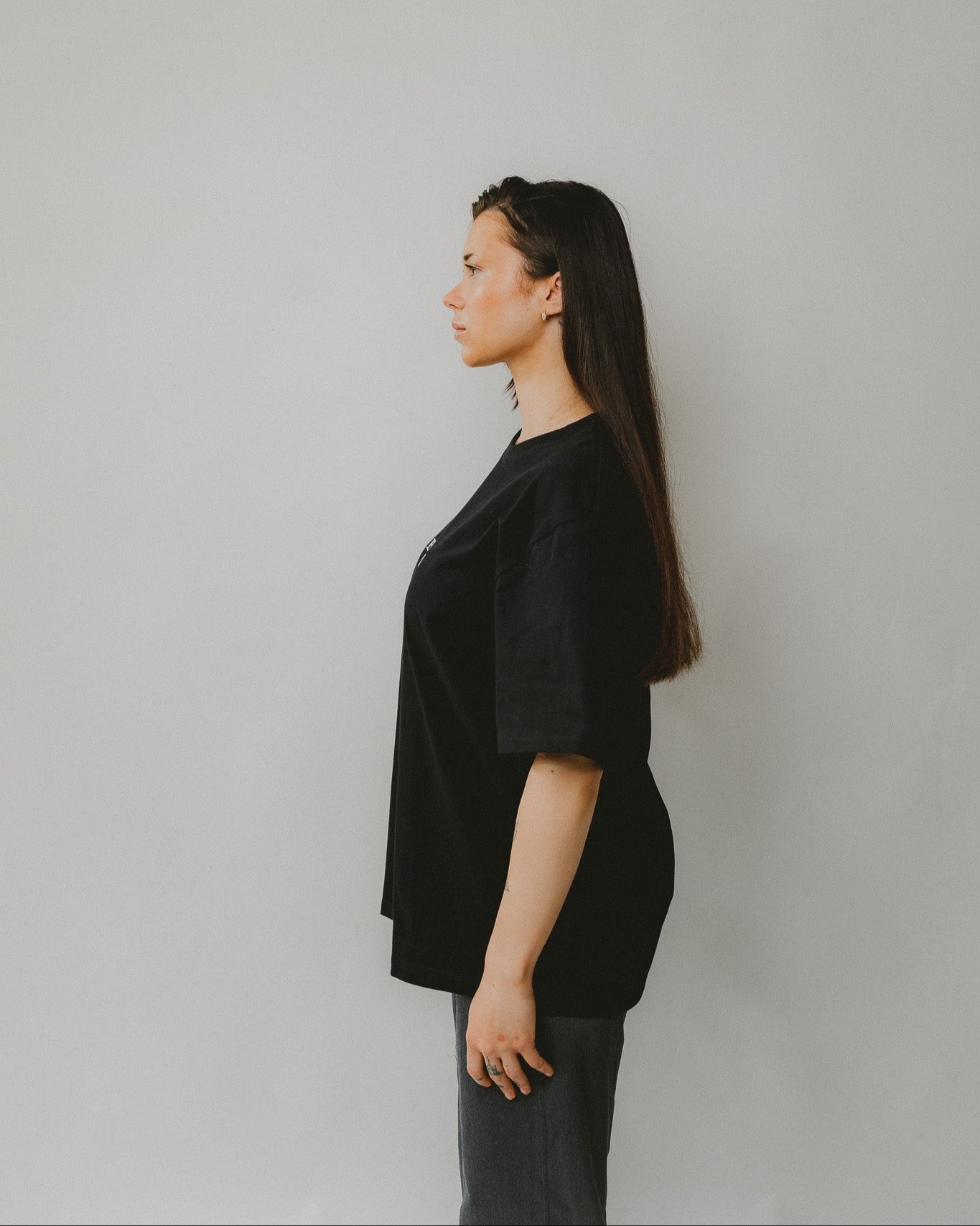 Bijdy Oversized T-shirt Zwart