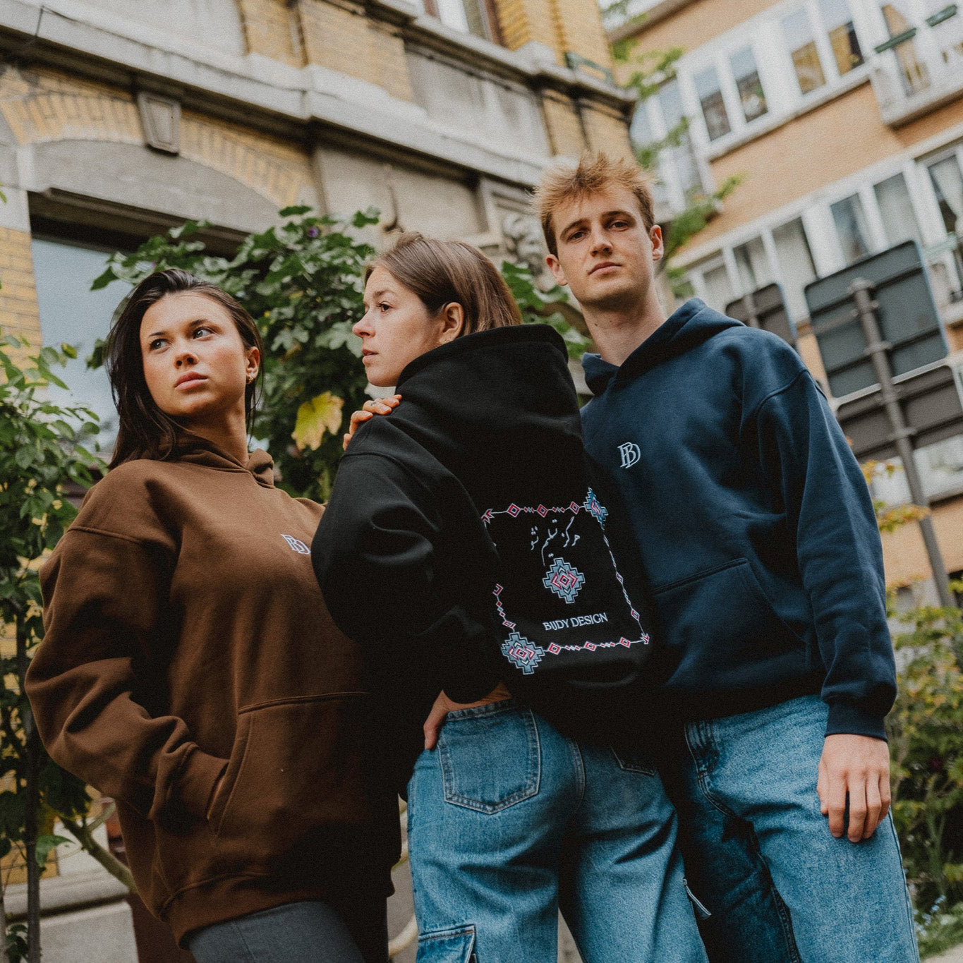 Bijdy oversized hoodie - Nooit opgeven