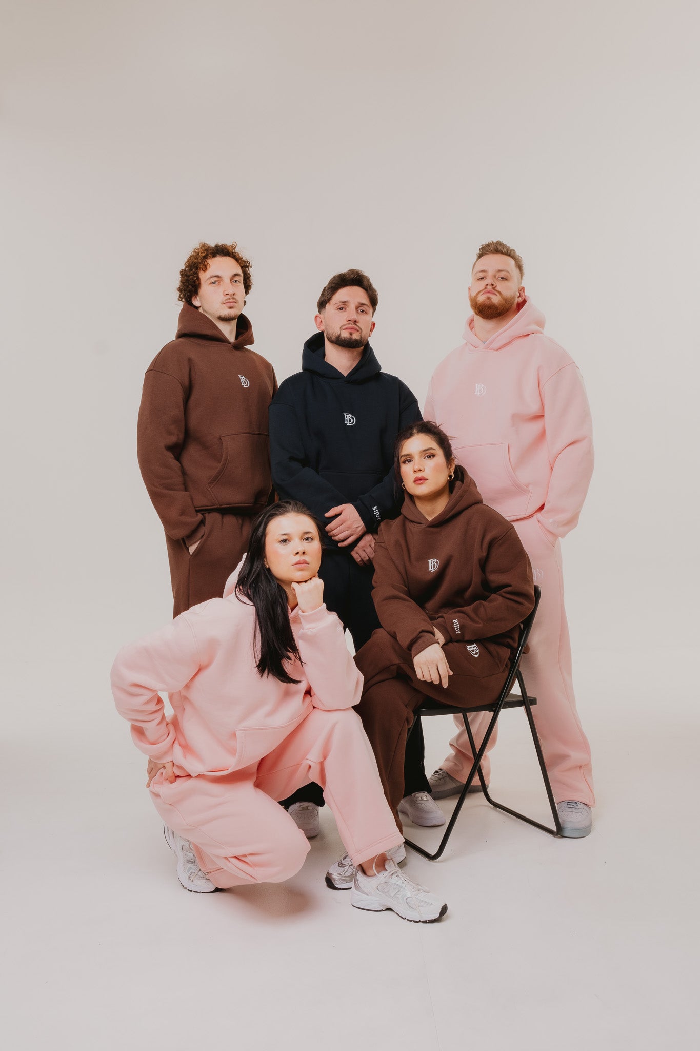 BIJDY Hoodie – Light Pink