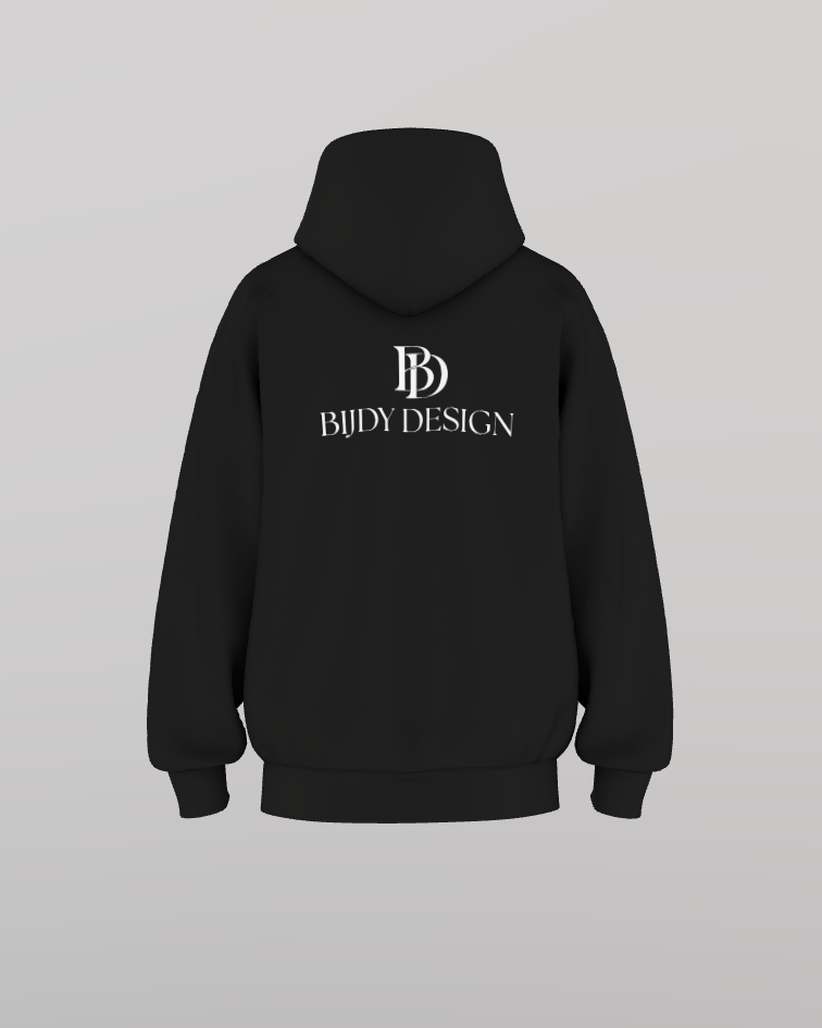 Bijdy Oversized Hoodie Zwart