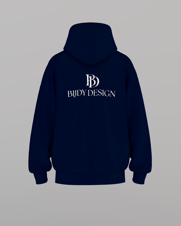 Bijdy Oversized Hoodie Donker Blauw