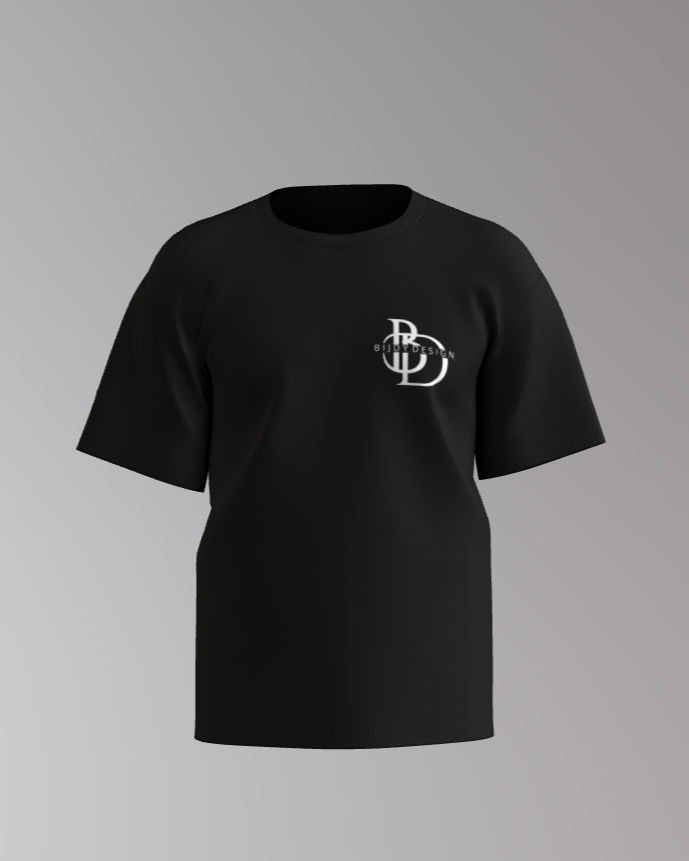 Bijdy Classic fit T-shirt Zwart