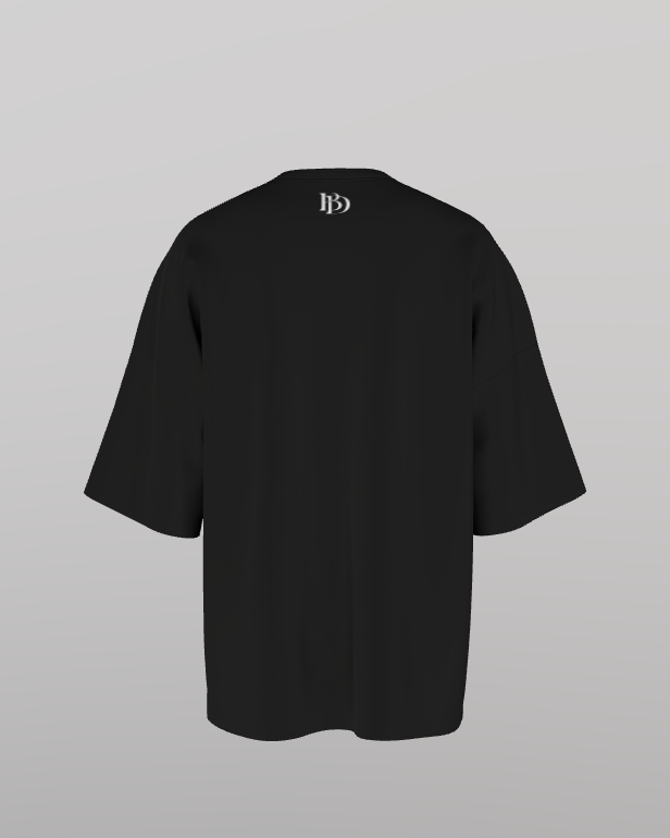 Bijdy Oversized T-shirt Zwart