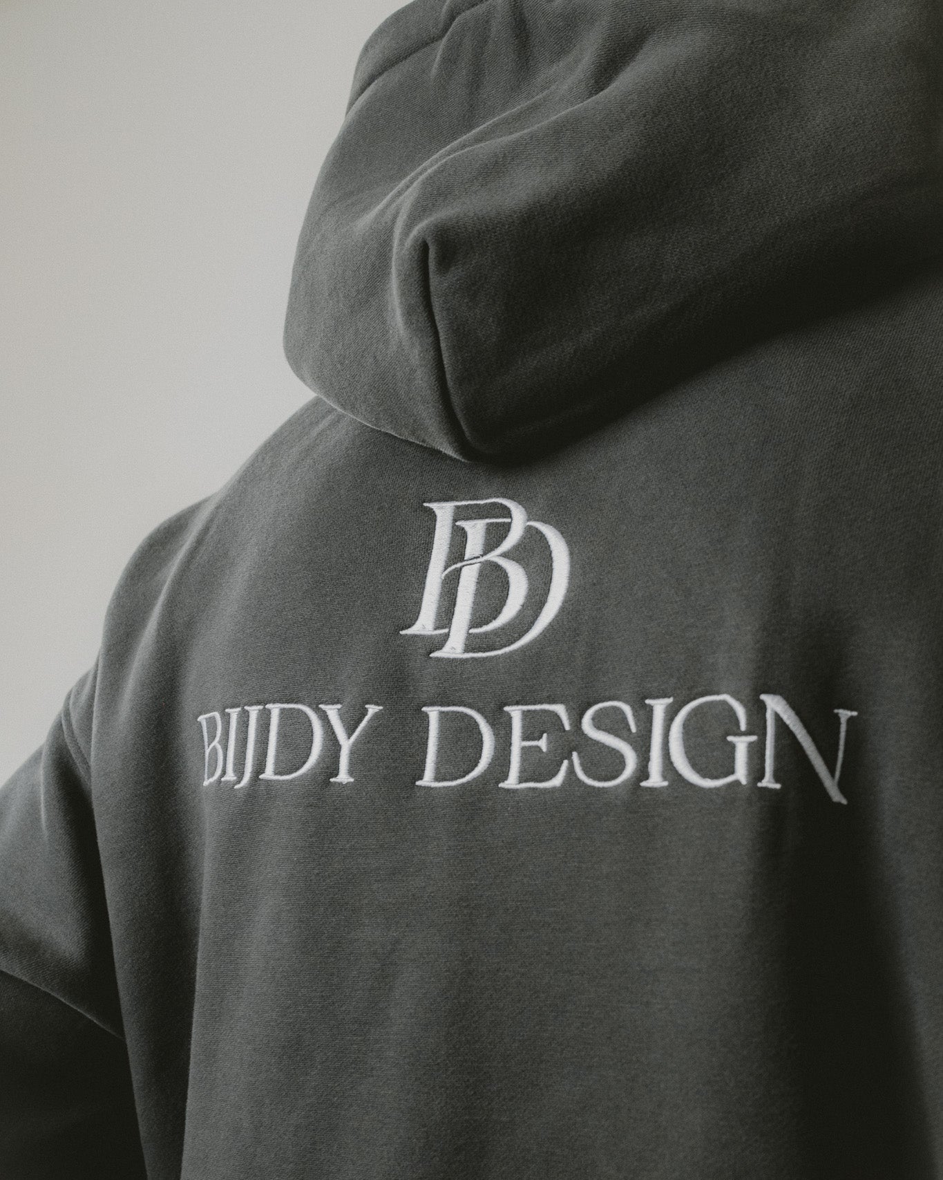 Bijdy Oversized Hoodie Grijs