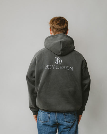 Bijdy Oversized Hoodie Grijs