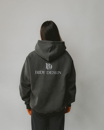 Bijdy Oversized Hoodie Grijs