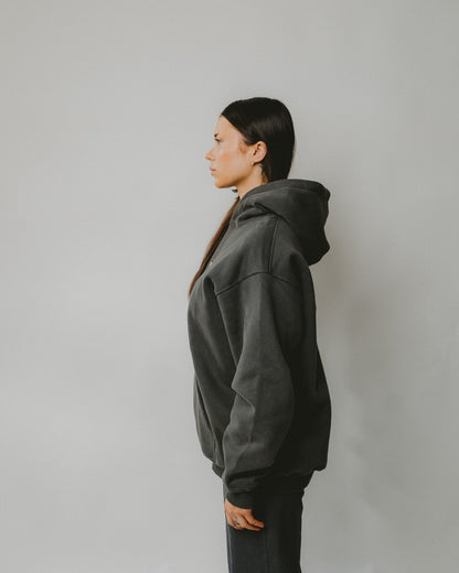 Bijdy Oversized Hoodie Grijs