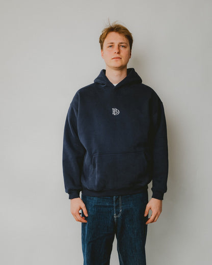 Bijdy Oversized Hoodie Donker Blauw