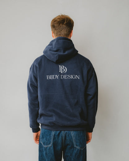 Bijdy Oversized Hoodie Donker Blauw