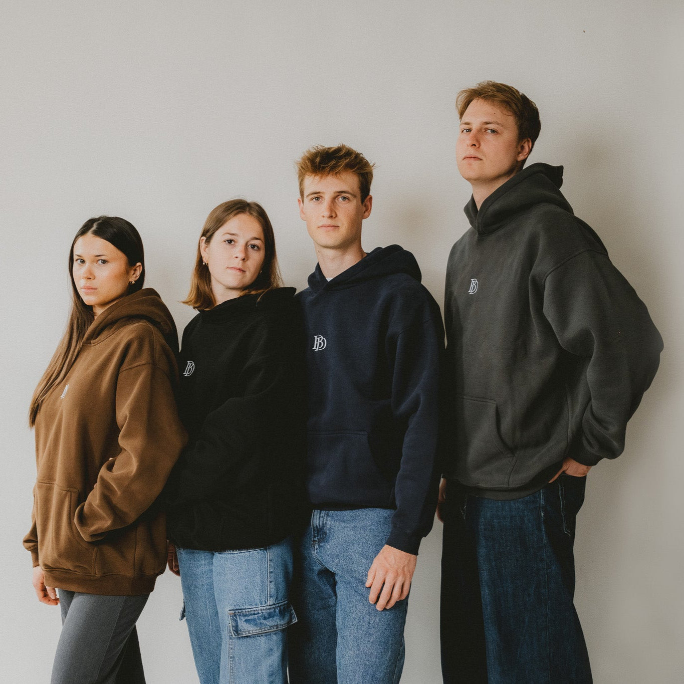 Bijdy Oversized Hoodie Zwart