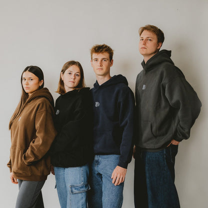Bijdy Oversized Hoodie Zwart