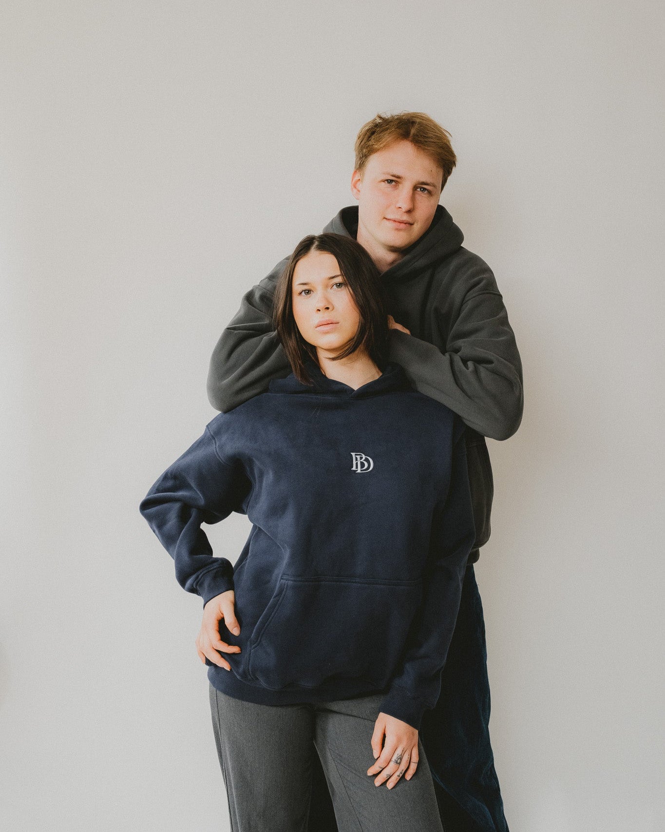 Bijdy Oversized Hoodie Zwart