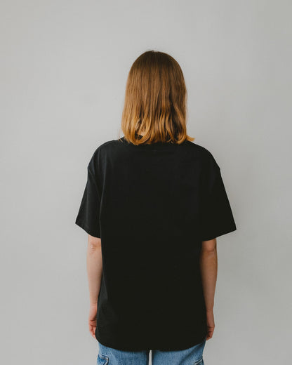Bijdy Classic fit T-shirt Zwart