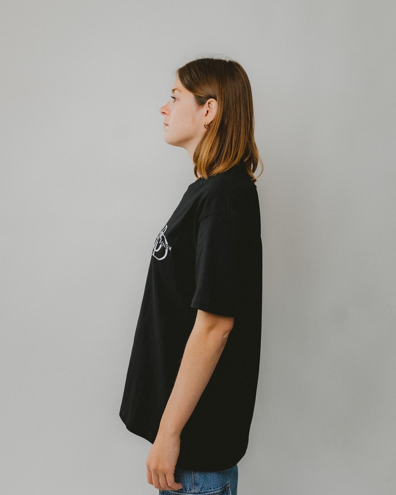Bijdy Classic fit T-shirt Zwart