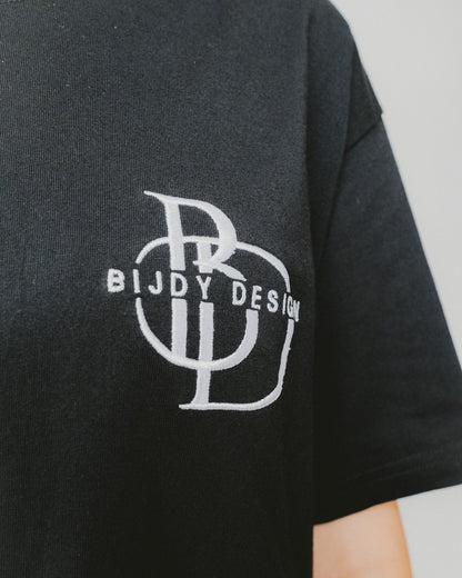 Bijdy Classic fit T-shirt Zwart