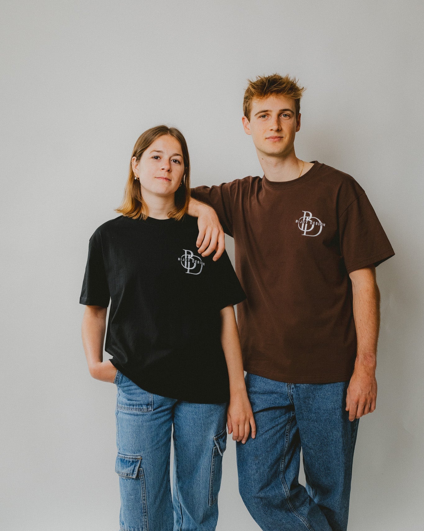 Bijdy Classic fit T-shirt Zwart