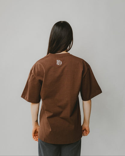Bijdy Oversized T-shirt Bruin