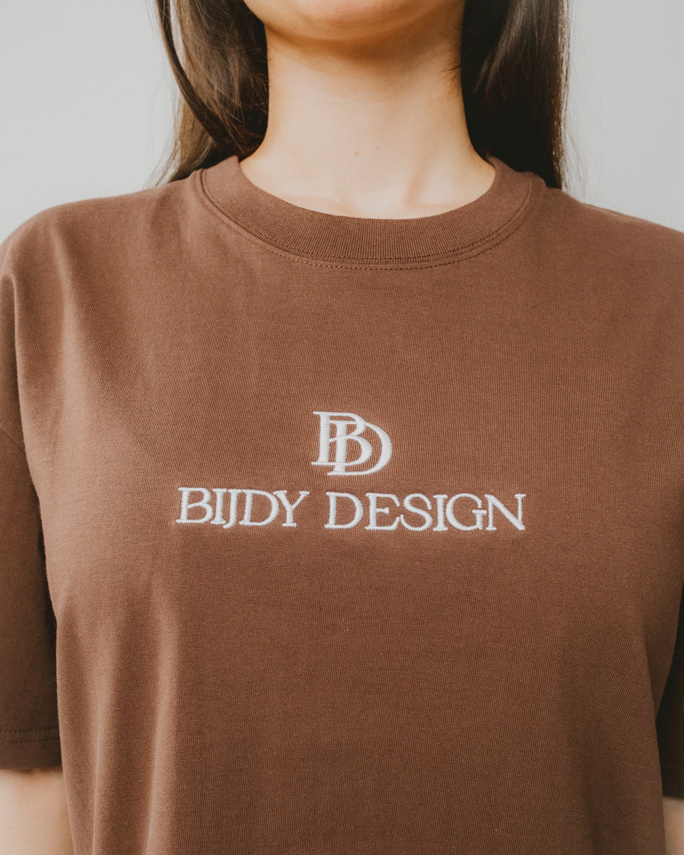 Bijdy Oversized T-shirt Bruin