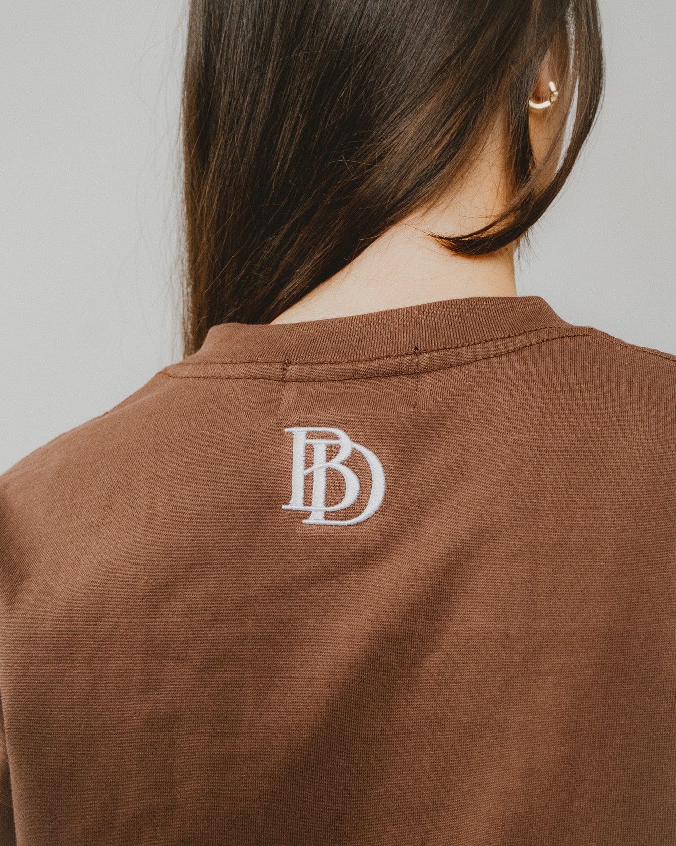Bijdy Oversized T-shirt Bruin