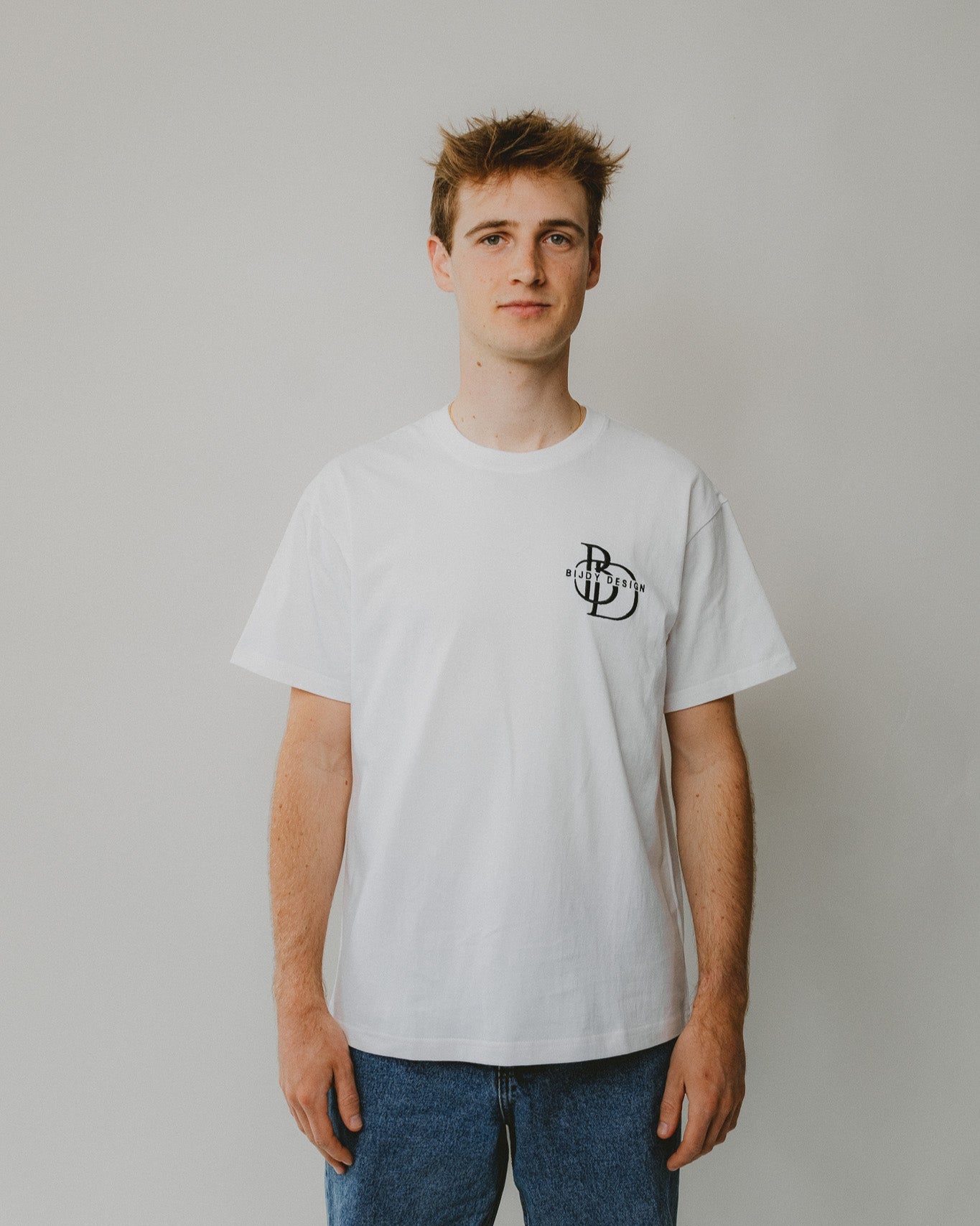 Bijdy Classic fit T-shirt Wit