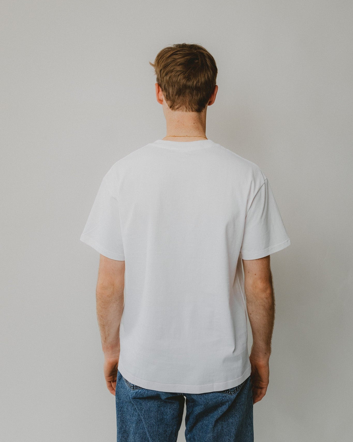 Bijdy Classic fit T-shirt Wit