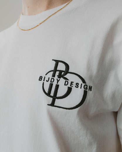 Bijdy Classic fit T-shirt Wit