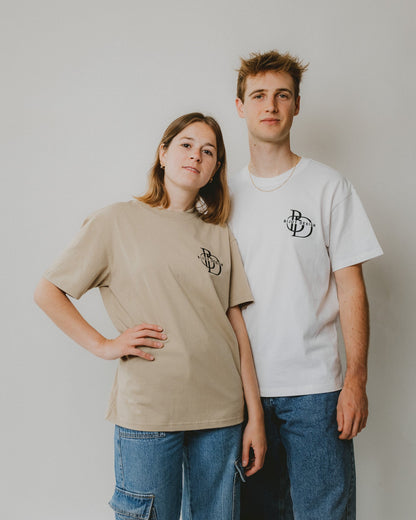 Bijdy Classic fit T-shirt Beige