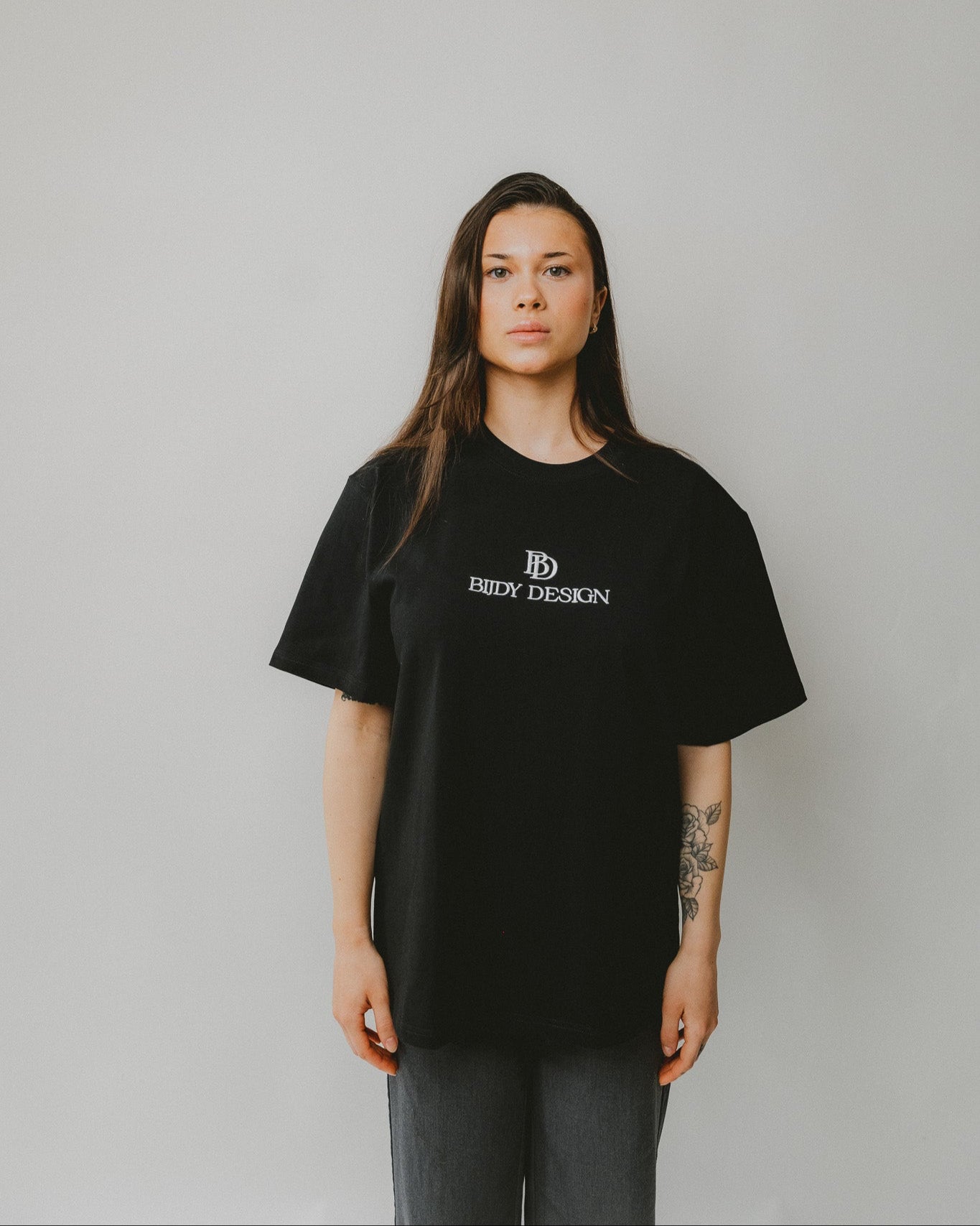 Bijdy Oversized T-shirt Zwart