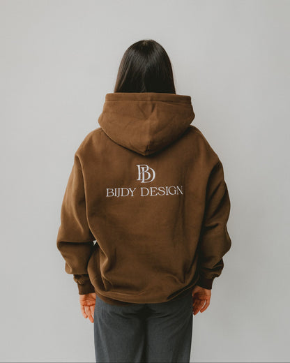 Bijdy Oversized Hoodie Bruin