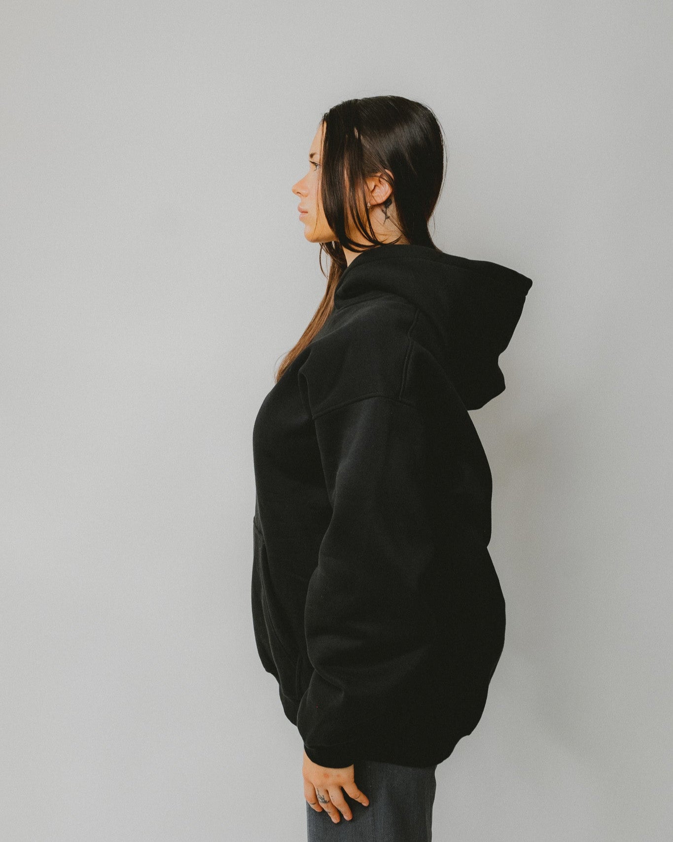 Bijdy oversized hoodie - Nooit opgeven