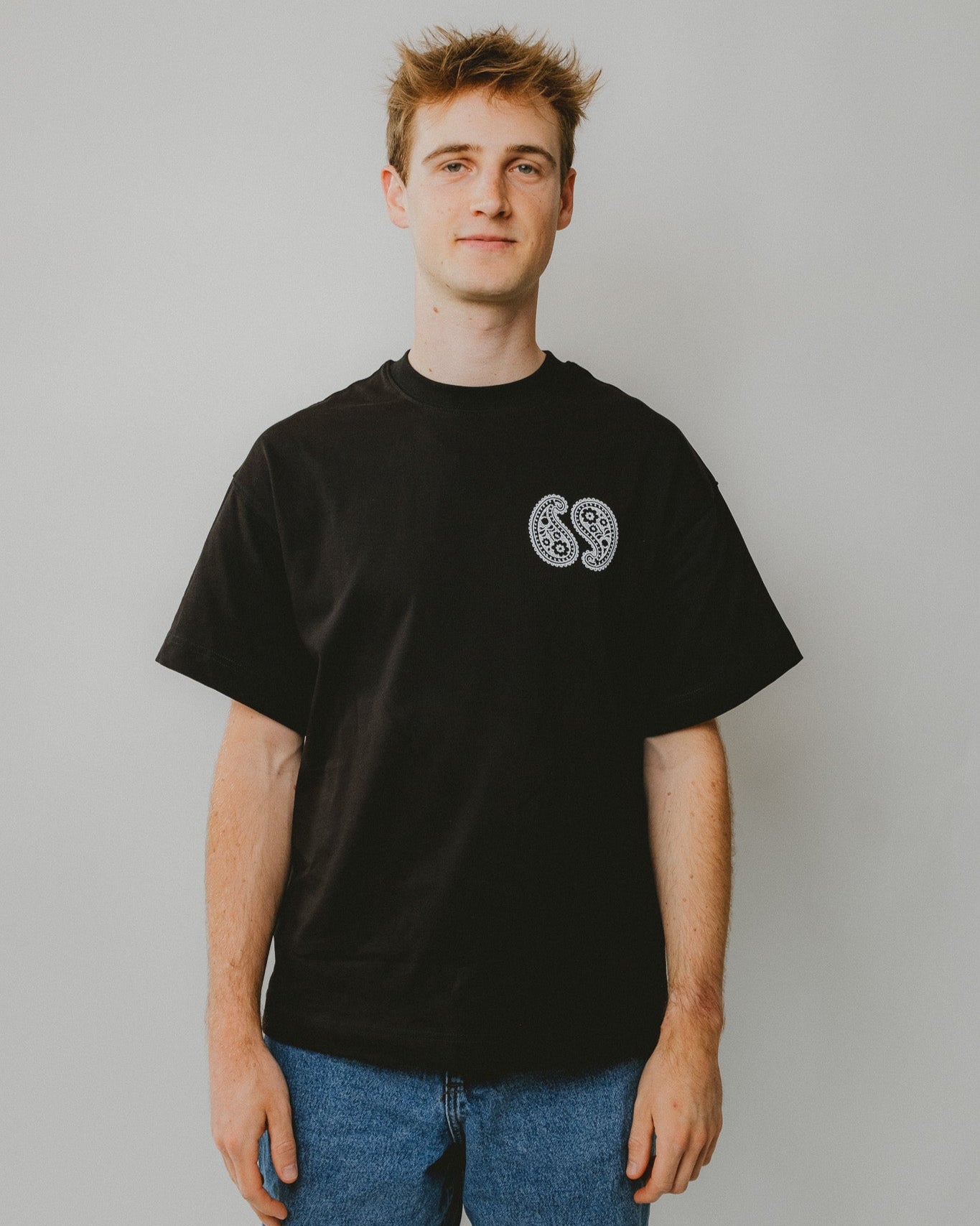 Bijdy Cropped T-shirt- Zwart