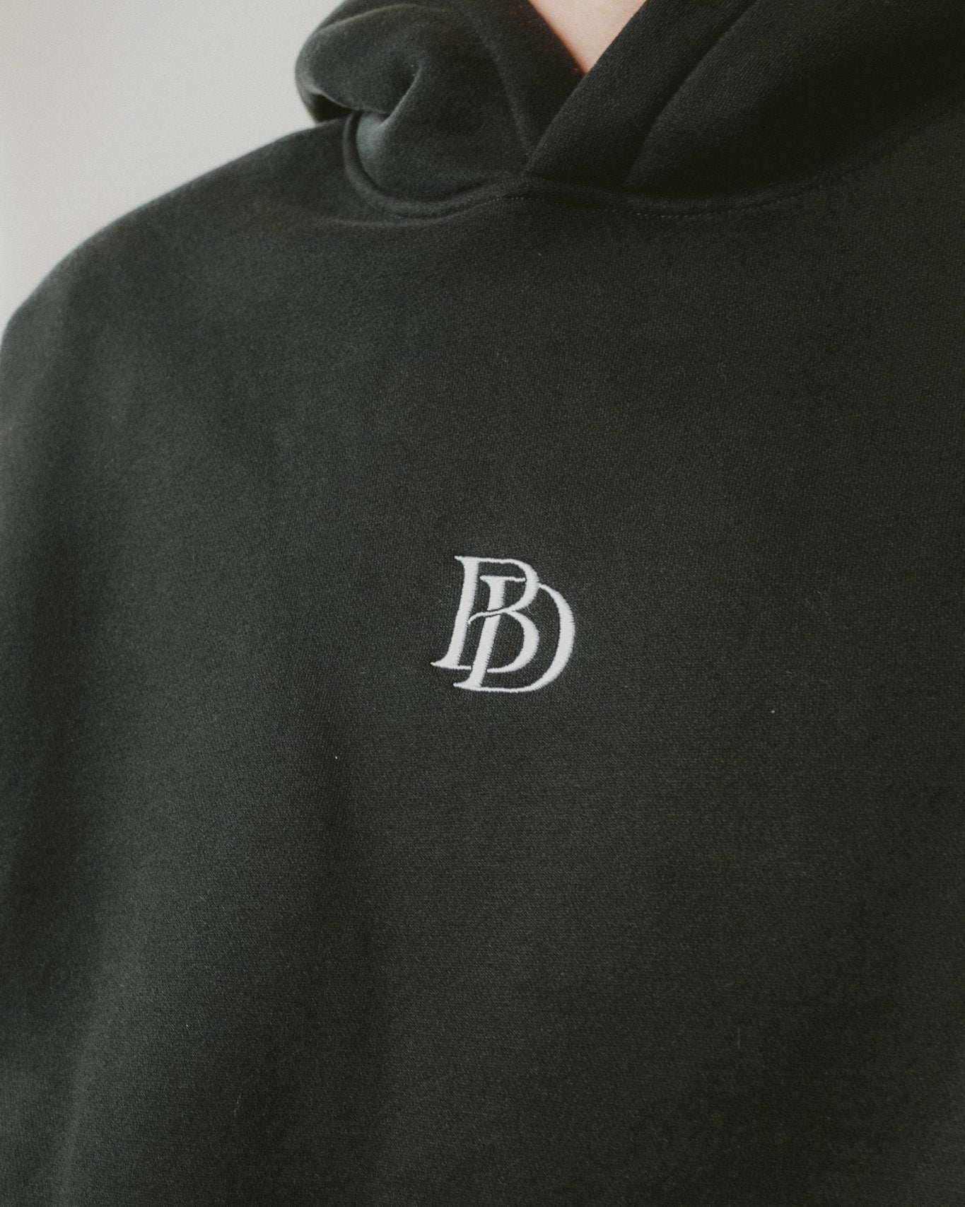 Bijdy Oversized Hoodie Zwart