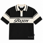 BIJDY Knit Polo – Black