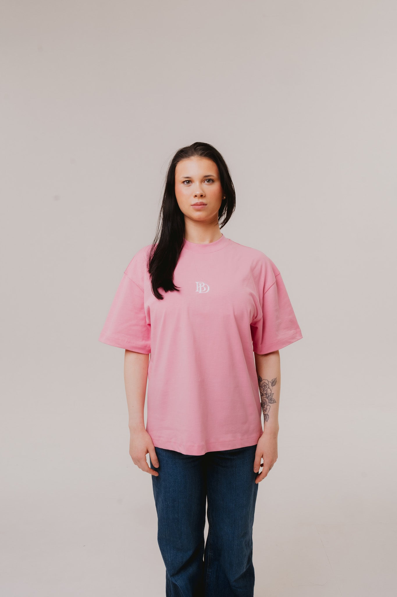 Bijdy Cropped T-shirt - Pink