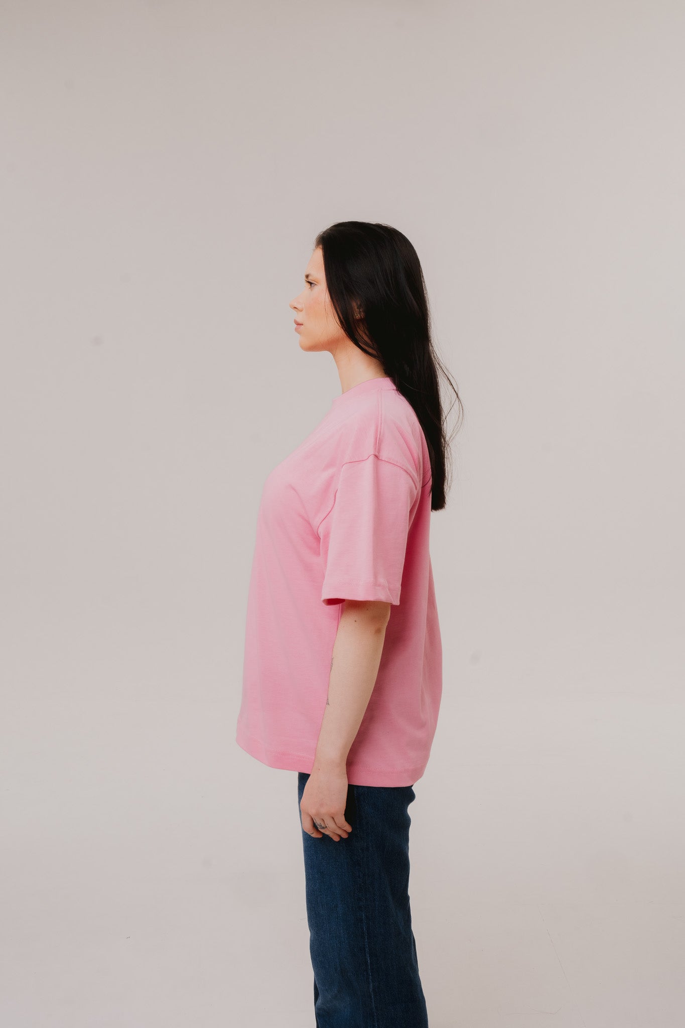 Bijdy Cropped T-shirt - Pink