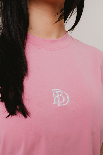 Bijdy Cropped T-shirt - Pink