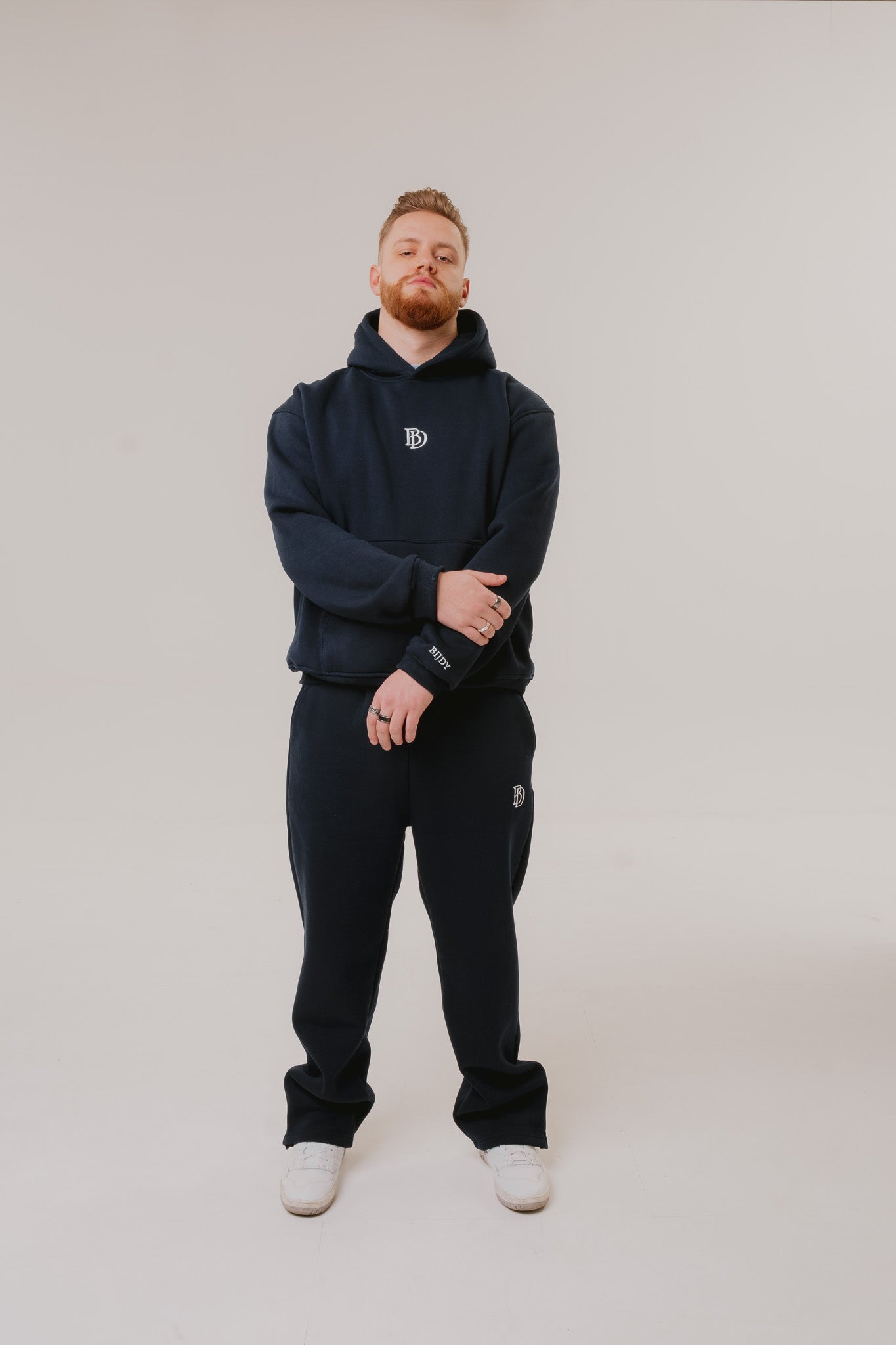 BIJDY Hoodie – Navy Blue