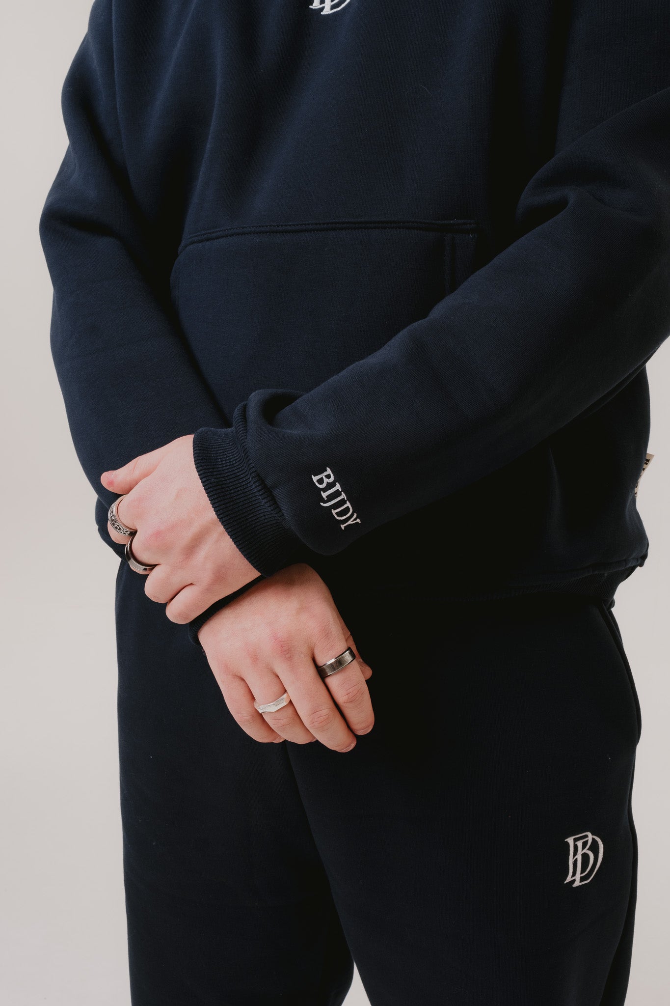 BIJDY Hoodie – Navy Blue