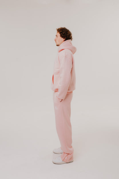 BIJDY Zip Jogger – Light Pink