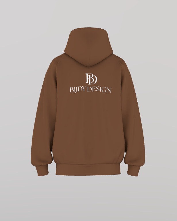 Bijdy Oversized Hoodie Bruin