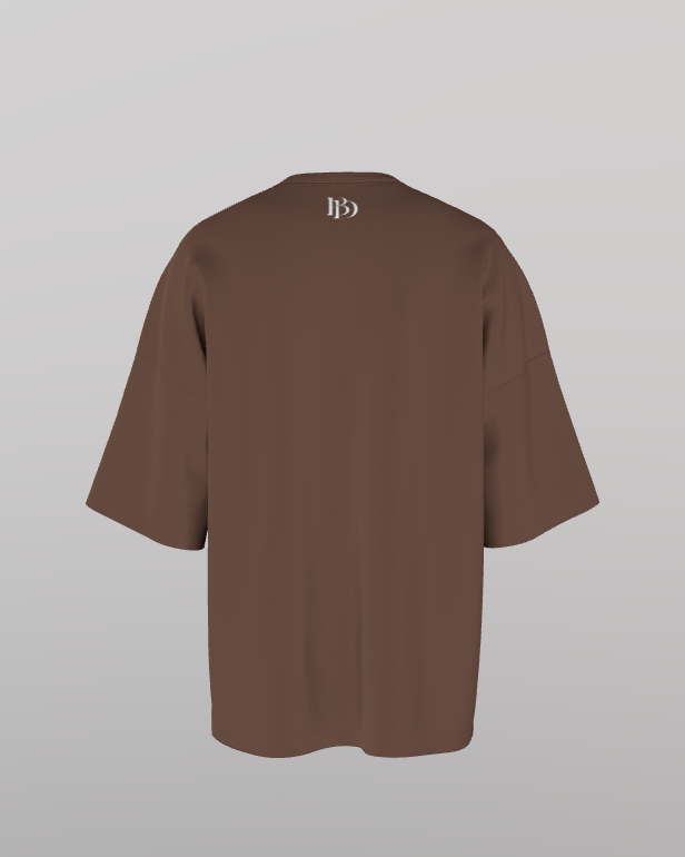 Bijdy Oversized T-shirt Bruin