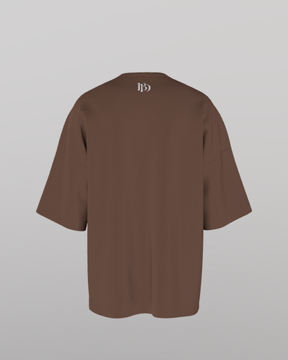 Bijdy Oversized T-shirt Bruin