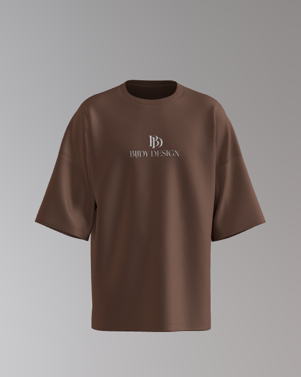 Bijdy Oversized T-shirt Bruin