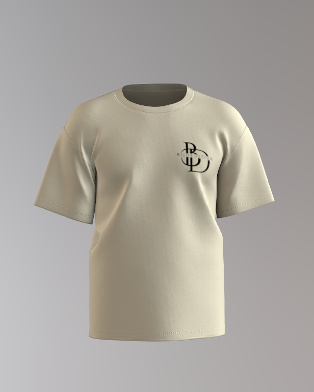 Bijdy Classic fit T-shirt Beige