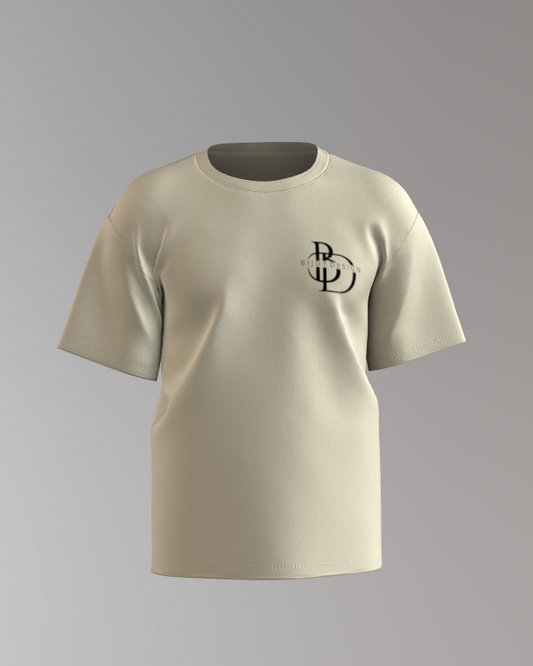 Bijdy Classic fit T-shirt Beige
