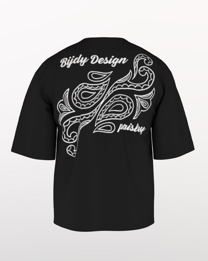 Bijdy Cropped T-shirt- Zwart
